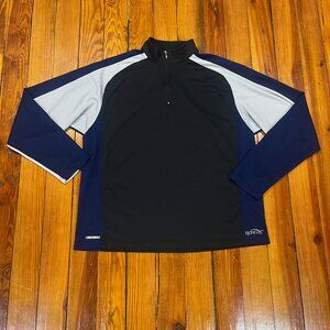 Boardroom 1/4 Zip Long Sleeve Bungie Halo 2 Promo Staff Shirt Canada Made Sz XL